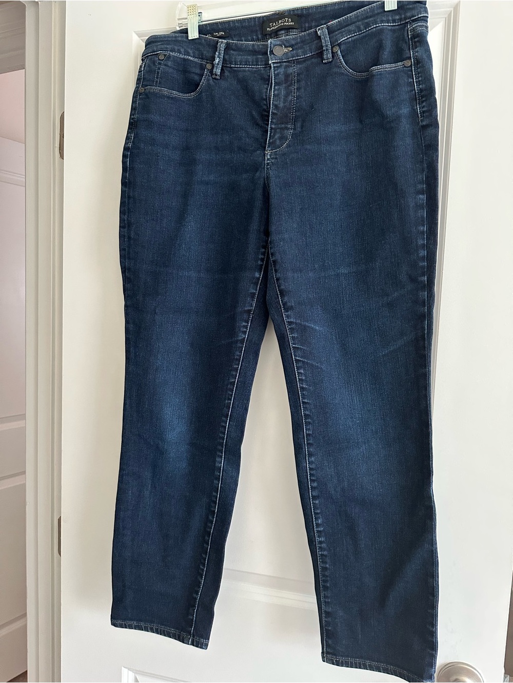 Talbots Women's Skinny Jeans in Dark Indigo Wash